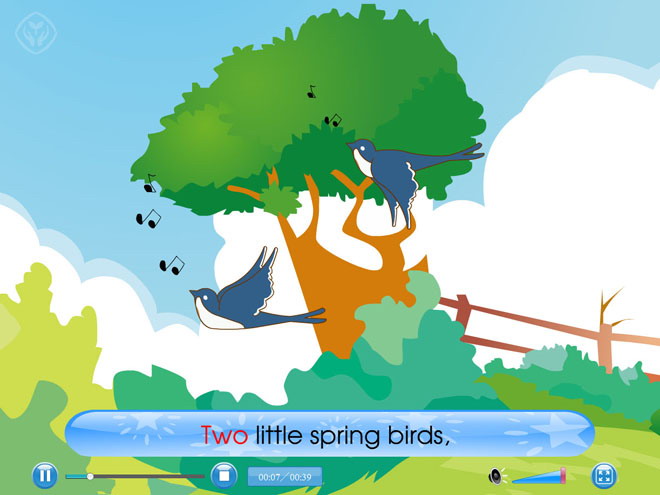 图片[1]-《There are four seasons in a year》Flash动画课件2-第一PPT