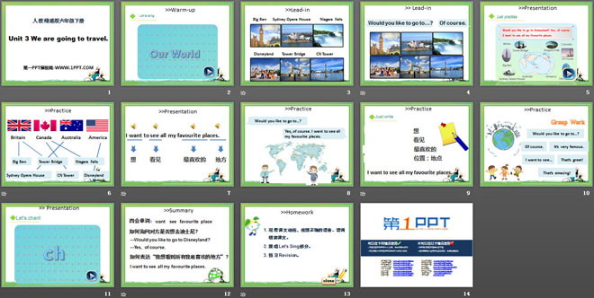 图片[2]-《We are going to travel》PPT课件5-第一PPT