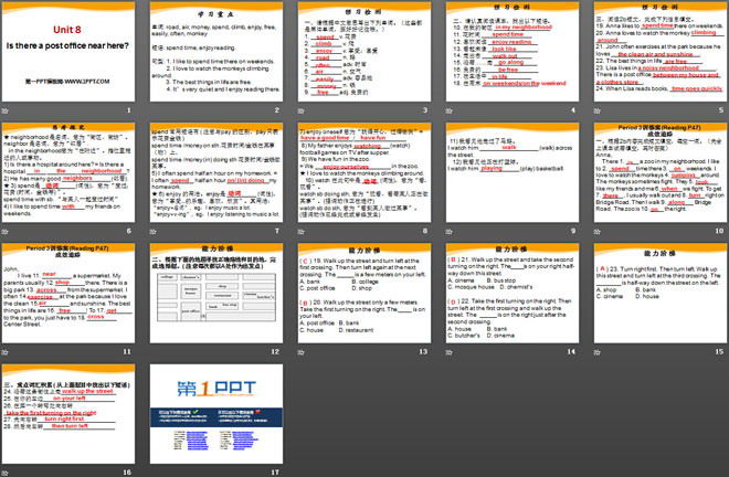 图片[2]-《Is there a post office near here?》PPT课件9-第一PPT