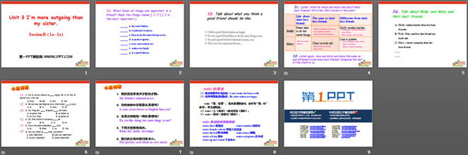 图片[2]-《I’m more outgoing than my sister》PPT课件19-第一PPT