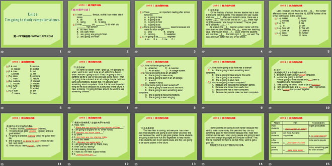 图片[2]-《I’m going to study computer science》PPT课件18-第一PPT