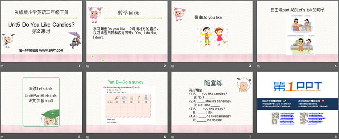 图片[2]-《Do You Like Candies?》PPT课件-第一PPT