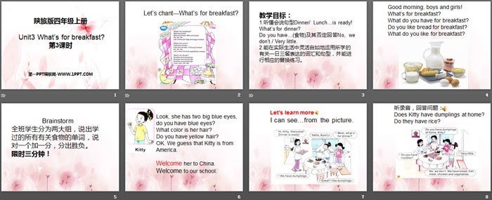 图片[2]-《What’s for Breakfast?》PPT下载-第一PPT