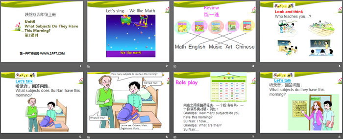 图片[2]-《What Subjects Do They Have This Morning?》PPT课件-第一PPT