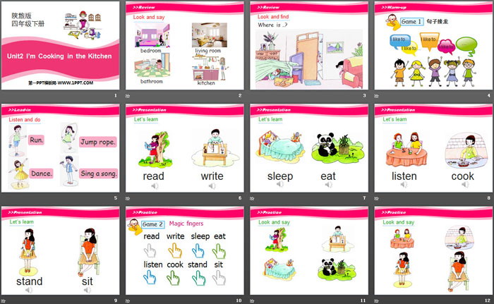 图片[2]-《I’m Cooking in the Kitchen》PPT-第一PPT