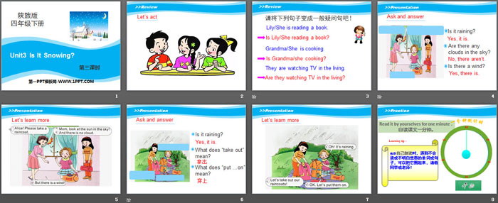 图片[2]-《Is It Snowing?》PPT下载-第一PPT