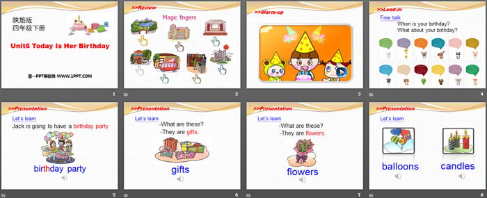 图片[2]-《Today Is Her Birthday》PPT-第一PPT