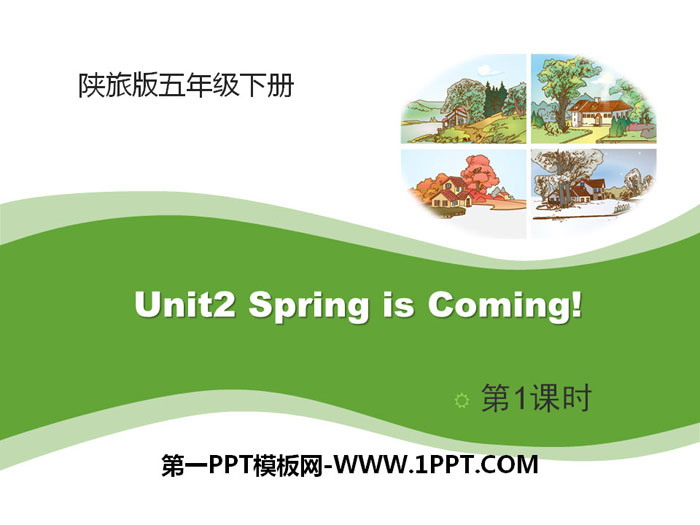 图片[1]-《Spring Is Coming》PPT-第一PPT