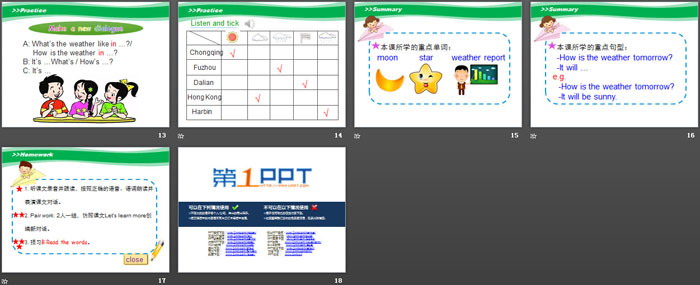 图片[3]-《What’s the Weather like Today?》PPT下载-第一PPT