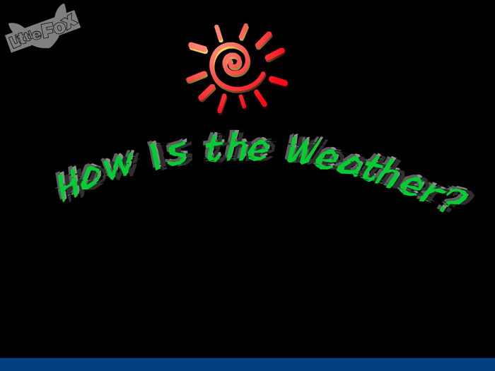图片[1]-《What’s the Weather like Today?》Flash动画课件-第一PPT