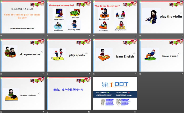 图片[2]-《It’s Time to Play the Violin》PPT-第一PPT