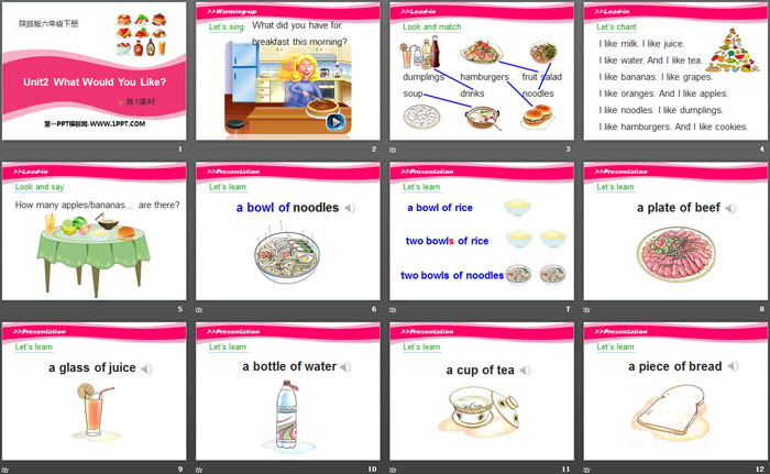图片[2]-《What Would You Like?》PPT-第一PPT