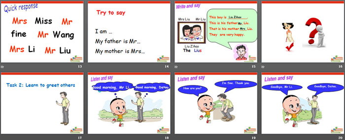 图片[3]-《How are you?》PPT教学课件-第一PPT