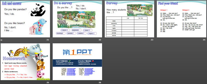 图片[4]-《Animals in the zoo》PPT-第一PPT