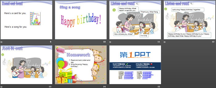 图片[3]-《Happy birthday》PPT-第一PPT