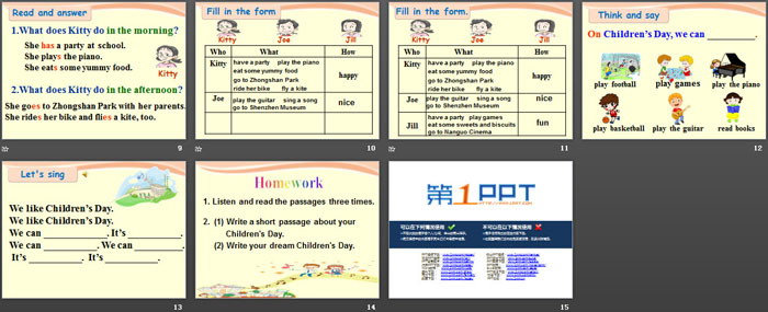 图片[3]-《Children’s day》PPT课件-第一PPT