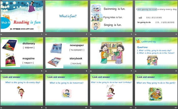 图片[2]-《Reading is fun》PPT课件-第一PPT