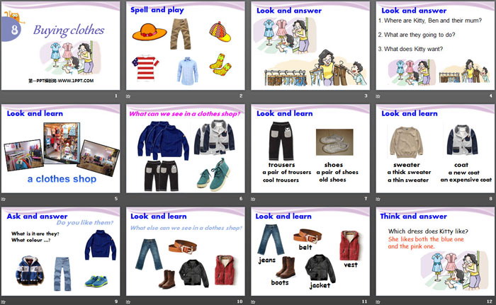 图片[2]-《Buying clothes》PPT-第一PPT