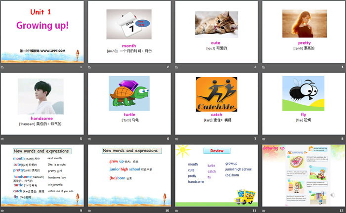 图片[2]-《Growing up》PPT-第一PPT