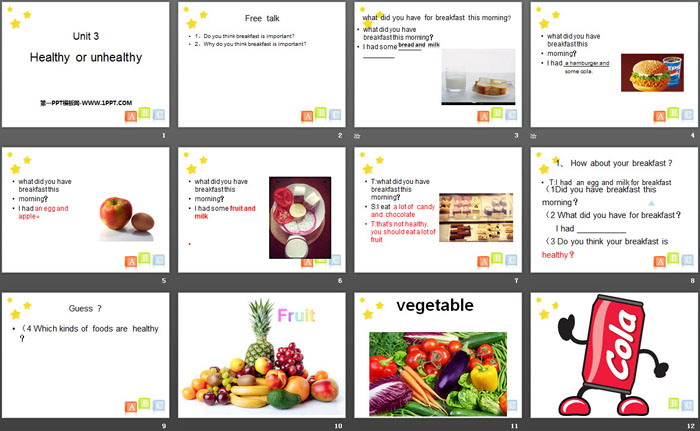 图片[2]-《Healthy or unhealthy》PPT-第一PPT