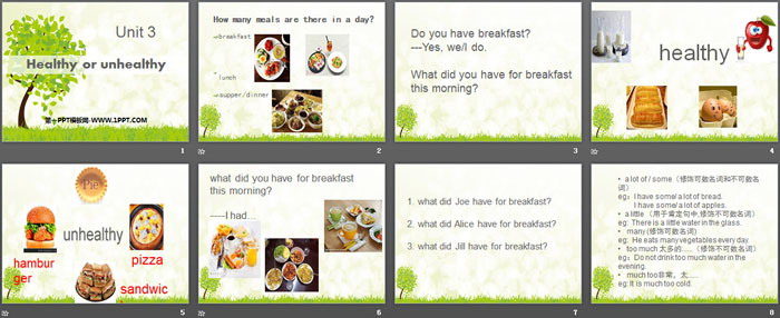 图片[2]-《Healthy or unhealthy》PPT下载-第一PPT