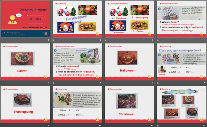 图片[2]-《Western festivals》PPT-第一PPT