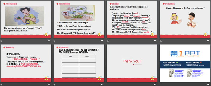 图片[3]-《The five peas》PPT-第一PPT