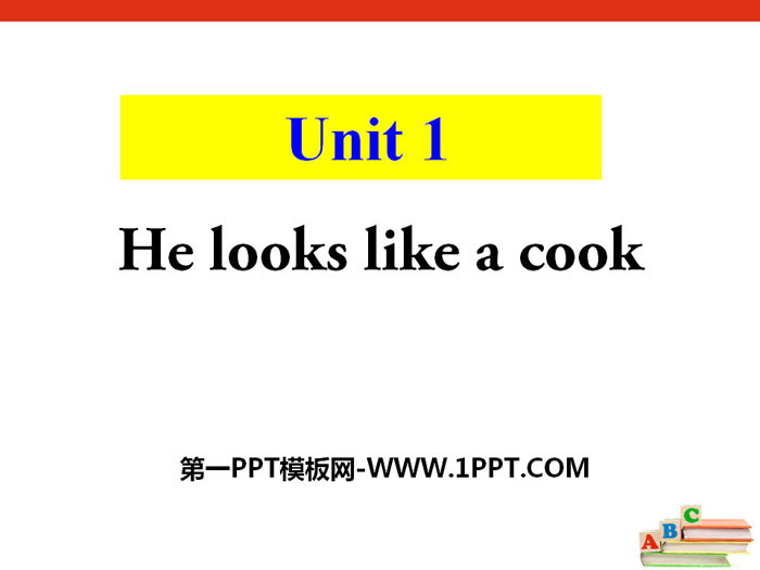 图片[1]-《He looks like a cook?》PPT-第一PPT