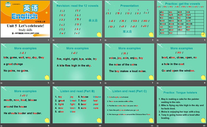 图片[2]-《Let’s celebrate》Study skillsPPT-第一PPT