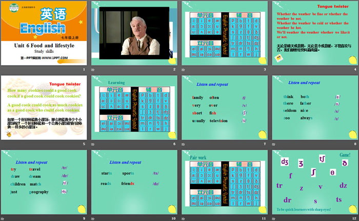 图片[2]-《Food and lifestylee》Study skillsPPT-第一PPT