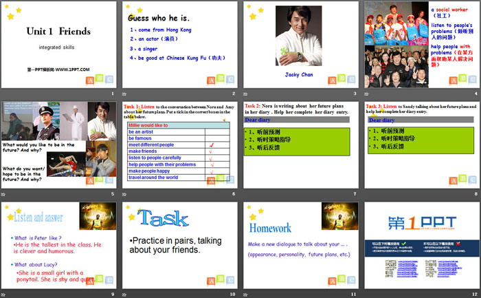 图片[2]-《Friends》integrated skillsPPT-第一PPT