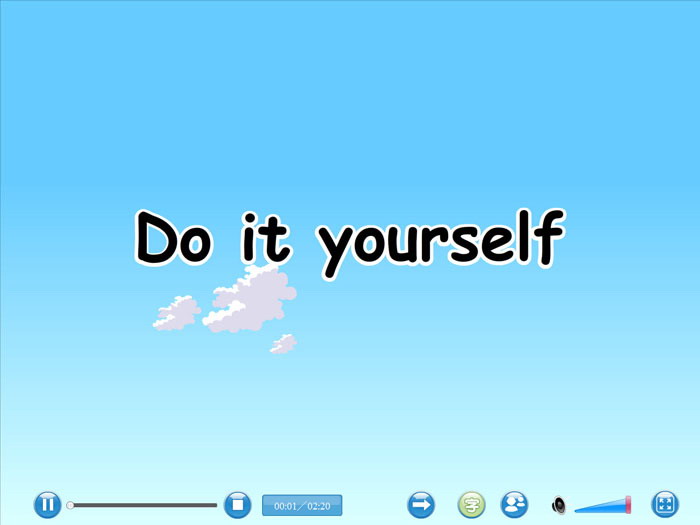 图片[1]-《Do it yourself》Flash动画下载-第一PPT