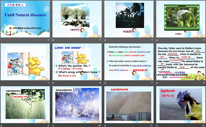 图片[2]-《Natural disasters》PPT-第一PPT
