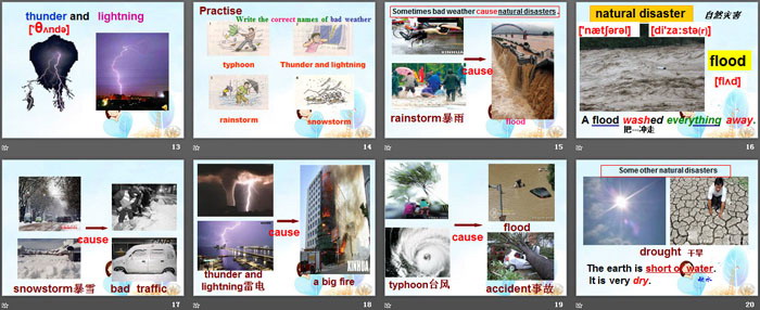 图片[3]-《Natural disasters》PPT-第一PPT