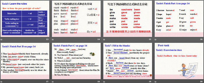 图片[3]-《Past and Present》GrammarPPT-第一PPT