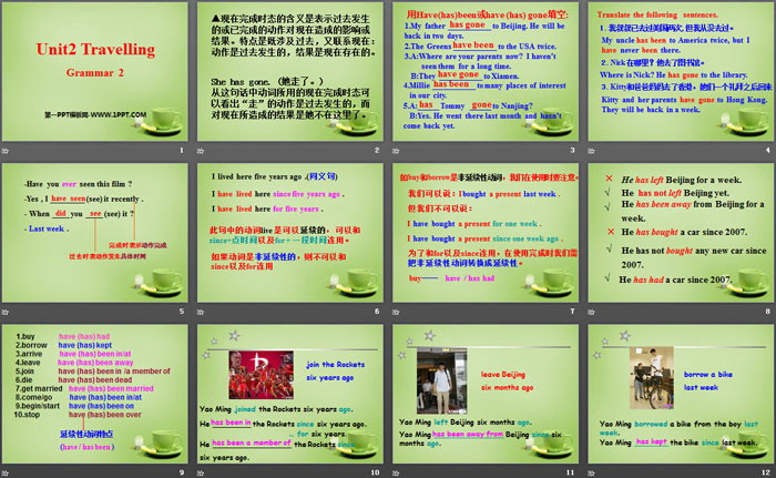 图片[2]-《Travelling》GrammarPPT课件-第一PPT