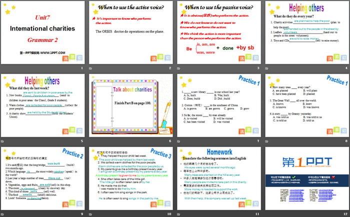 图片[2]-《Intemational charities》GrammarPPT课件-第一PPT