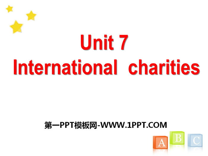 图片[1]-《Intemational charities》PPT-第一PPT
