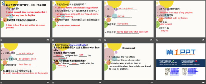 图片[5]-《Teenage problems》ReadingPPT课件-第一PPT