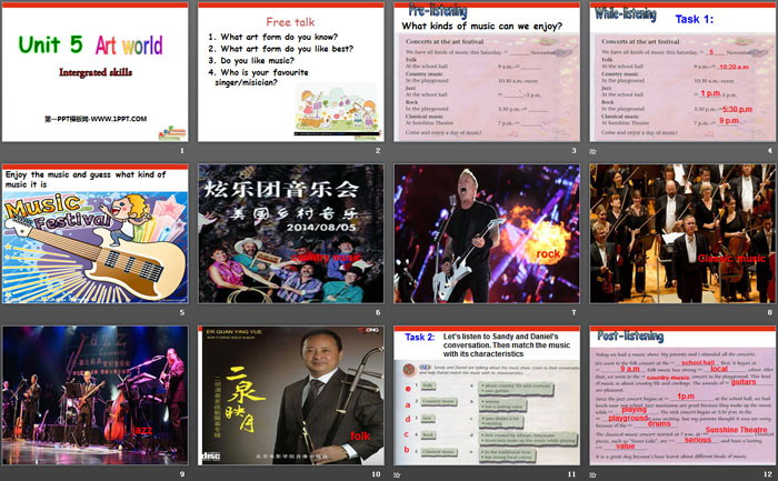 图片[2]-《Art world》Integrated skillsPPT课件-第一PPT