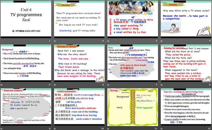 图片[2]-《TV programmes》TaskPPT课件-第一PPT