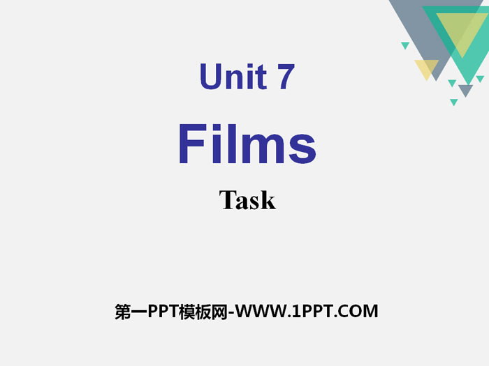 图片[1]-《Films》TaskPPT-第一PPT