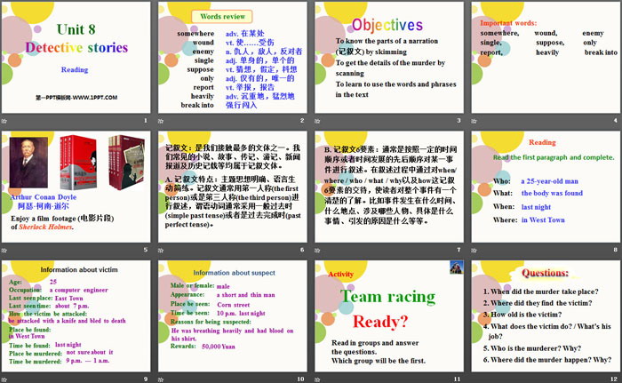 图片[2]-《Detective stories》ReadingPPT-第一PPT