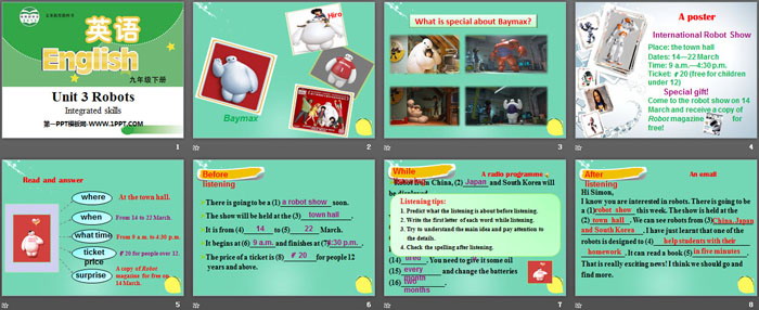 图片[2]-《Robots》Integrated skillsPPT-第一PPT