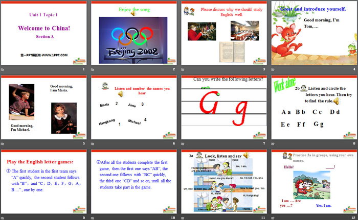 图片[2]-《Welcome to China》SectionAPPT-第一PPT