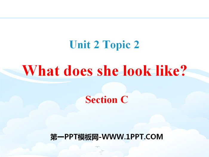 图片[1]-《What color is his hair?》SectionC PPT-第一PPT