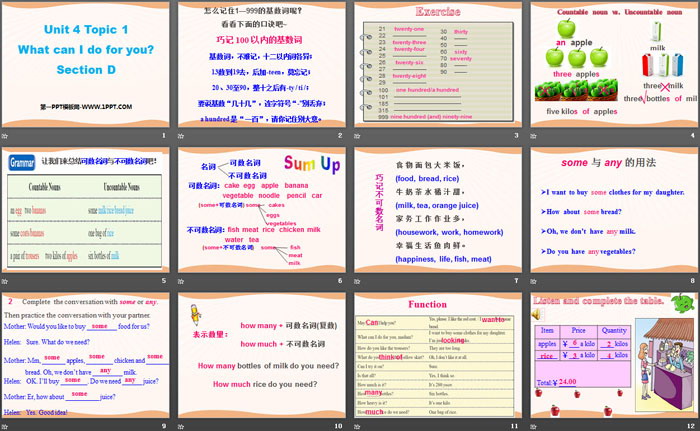 图片[2]-《What can I do for you?》SectionD PPT-第一PPT
