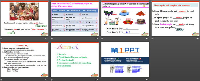 图片[3]-《Let’s celebrate》SectionB PPT-第一PPT