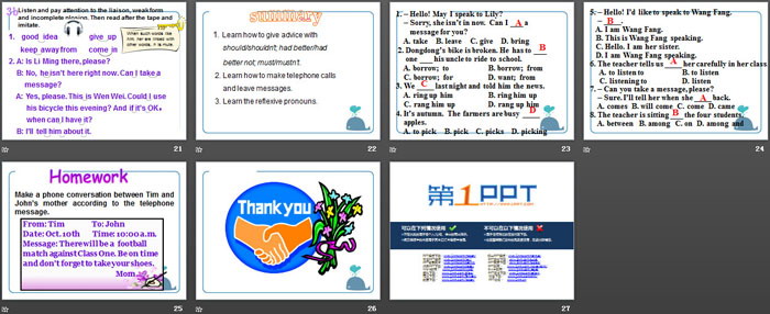 图片[4]-《Must we exercise to prevent the flu?》SectionB PPT-第一PPT