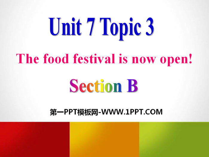 图片[1]-the_food_festival_is_now_open-第一PPT